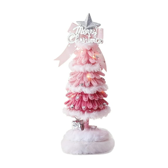 Mini Christmas Tree 2025, Tabletop Christmas Tree for Indoor Christmas Decorations Holiday Party Ornagment, Christmas Centerpieces for Tables