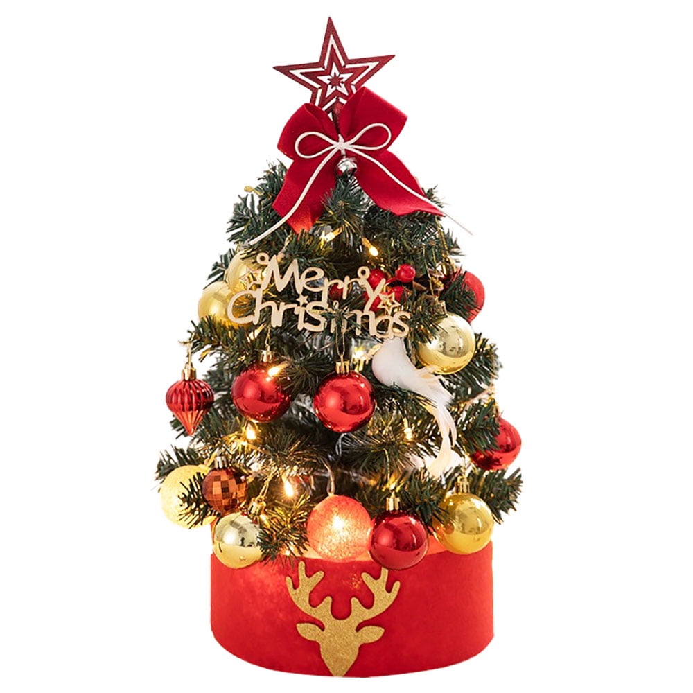 Mini Christmas Tree, 22 Inch Tabletop Christmas Tree, Artificial Small