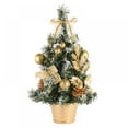 thumbnail image 1 of Mini Christmas Tree Artificial Christmas Tree Decorations Miniature Christmas Tree for Home Holiday Christmas Desk Decorations, 1 of 2
