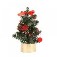 thumbnail image 1 of Mini Christmas Tree Artificial Christmas Tree Decorations Miniature Christmas Tree for Home Holiday Christmas Desk Decorations, 1 of 6