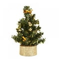 thumbnail image 1 of Mini Christmas Tree Artificial Christmas Tree Decorations Miniature Christmas Tree for Home Holiday Christmas Desk Decorations, 1 of 6