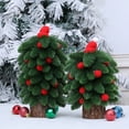thumbnail image 1 of Mini Christmas Tree Christmas Decoration Artificial Christmas Tree With Red Berry Pinecone Small Tabletop Christmas Tree Ornament For Wedding Holiday Indoor Living Room Desk Bedroom Ornaments, 1 of 8