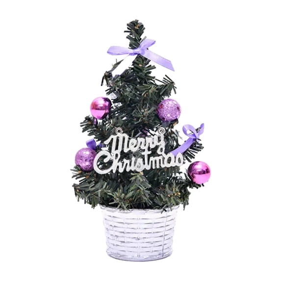 Mini Christmas Tree Christmas Decorations Festive Tabletop Pendants