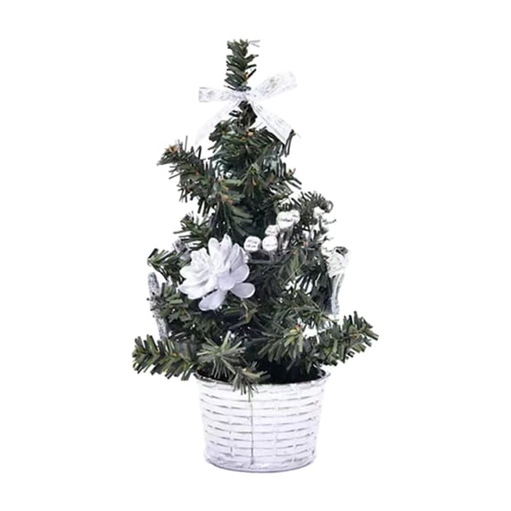 Mini Christmas Tree Christmas Decorations Festive Tabletop Pendants