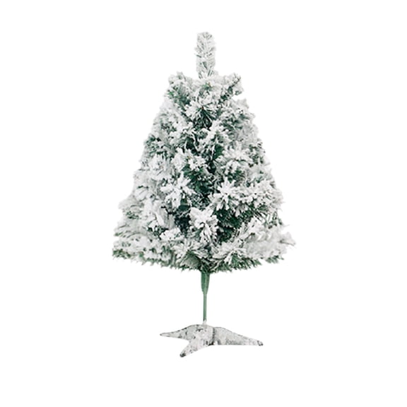 Mini Christmas Tree LED Christmas Tree Premium Hinged Spruce Artificial Holiday Christmas Tree Ideal for Home Office and Xmas Party Decoration 45cm
