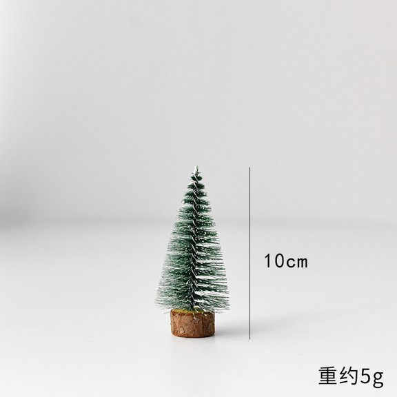 Mini Christmas Tree Decorations, Evergreen Small Xmas Tree Desk Christmas Decorations, Exquisite Artificial Christmas Tree Ornaments, Chrtistmas Gifts Home Decorations for Family