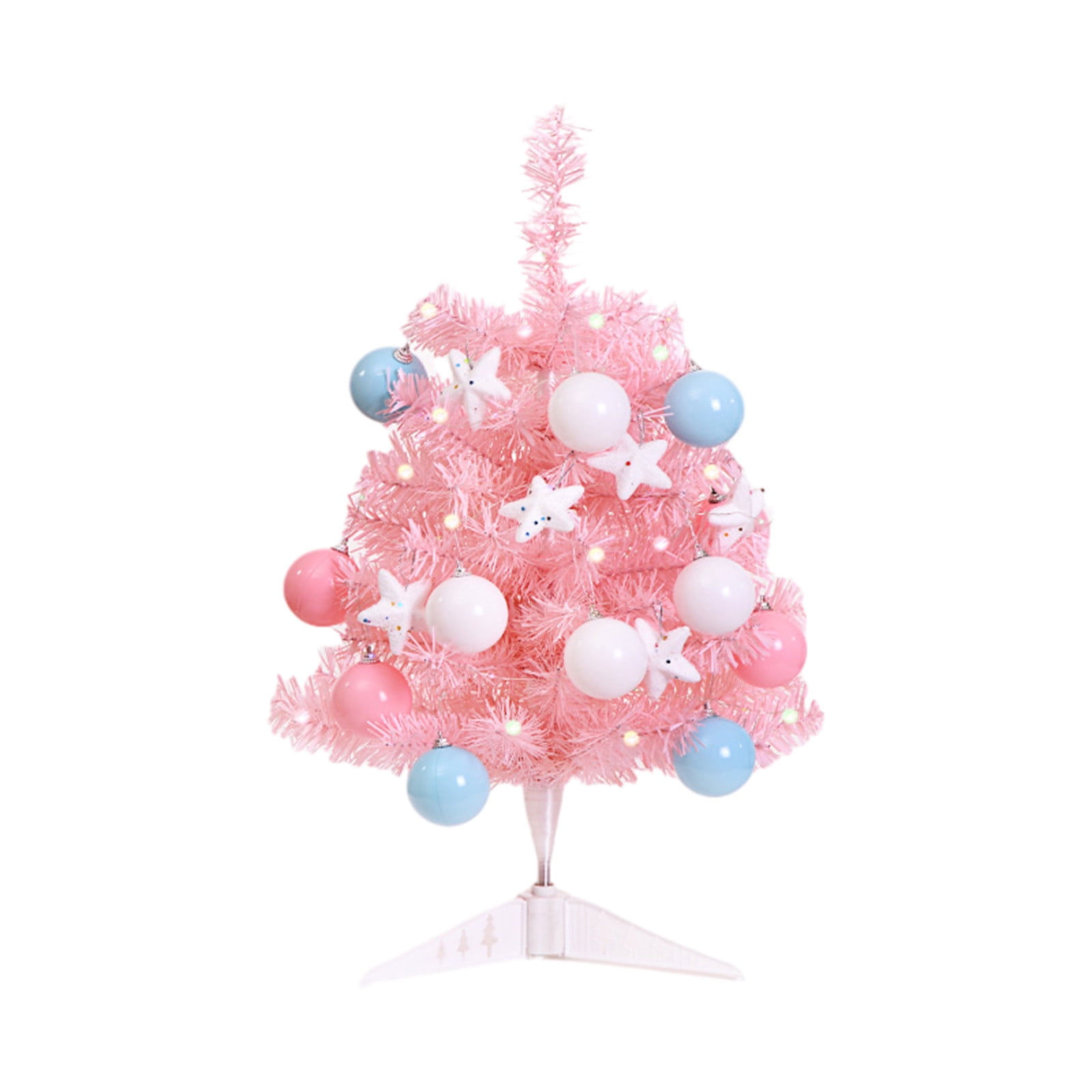 Mini Christmas Tree Christmas Pink Tree Artificial Xmas Tree Small