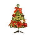 thumbnail image 1 of Mini Christmas Tree Small Christmas Tree With LED Light Decorations Tabletop Artificial Christmas Decorations Indoor Christmas Decor 18 Inches/45 Cm, 1 of 5