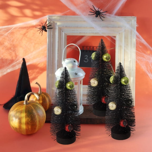 Mini Christmas Tree Small Tabletop Christmas Tree, Miniature Artificial Christmas Tree with eye Decoration Suitable for Holiday Season Desk Decoration Center