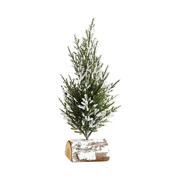 Mini Christmas Tree Table Decorations Indoor, Small Artificial Xmas Trees for Centerpiece Kitchen Office Tabletop, Home Holiday Decor with Ornaments