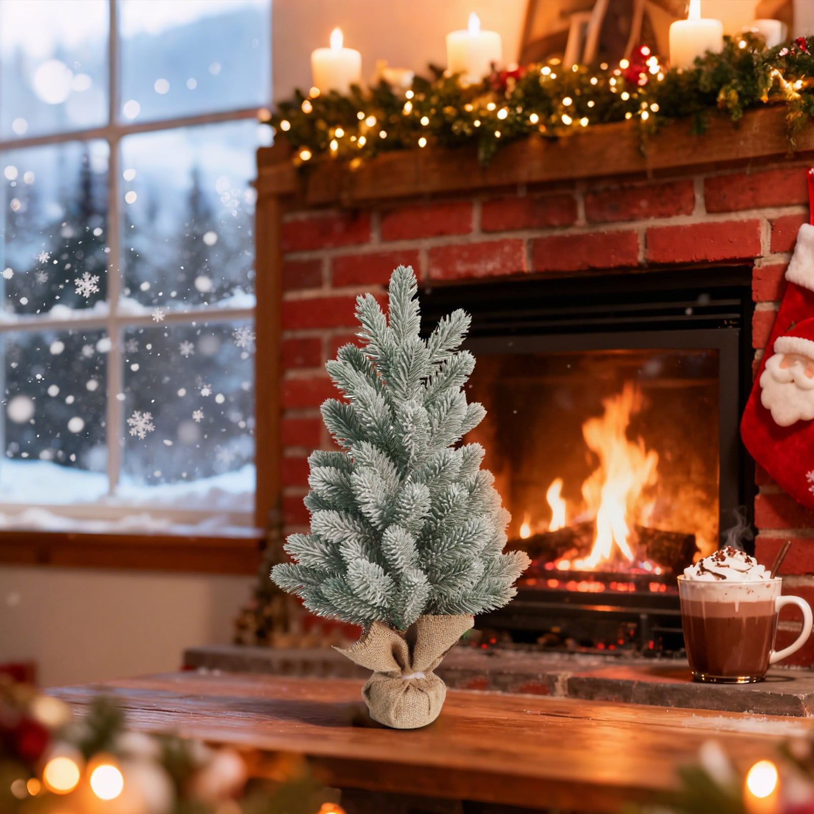 Mini Christmas Tree, Tabletop Christmas Tree, Small Christmas Tree ...