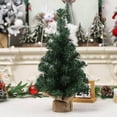 thumbnail image 1 of Mini Christmas Tree for Tabletop Decor - Small Artificial Holiday Tree for Home Office Party Dining Table Mantel Desktop Festive Decorations, 1 of 9