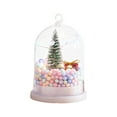 thumbnail image 1 of Mini Christmas Tree in Dome with LED Lights, Tabletop Night Light for Xmas Decor, Creative Holiday Gift for Home, Office, and Desktop Display, 1 of 5
