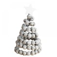 thumbnail image 1 of Mini Christmas Tree with Star Xmas Toppers Decoration,Creativity Spiral Decortive Christmas Trees for Kids Gift, 1 of 3