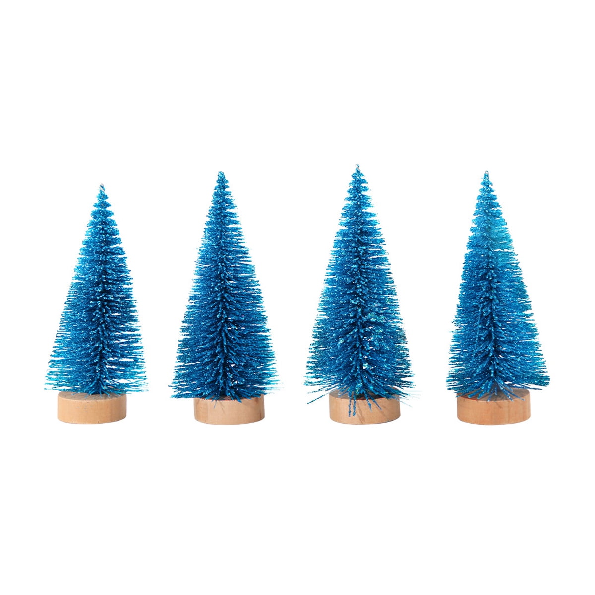 Mini Christmas Trees for Christmas Decor, 4Pcs Artificial Christmas