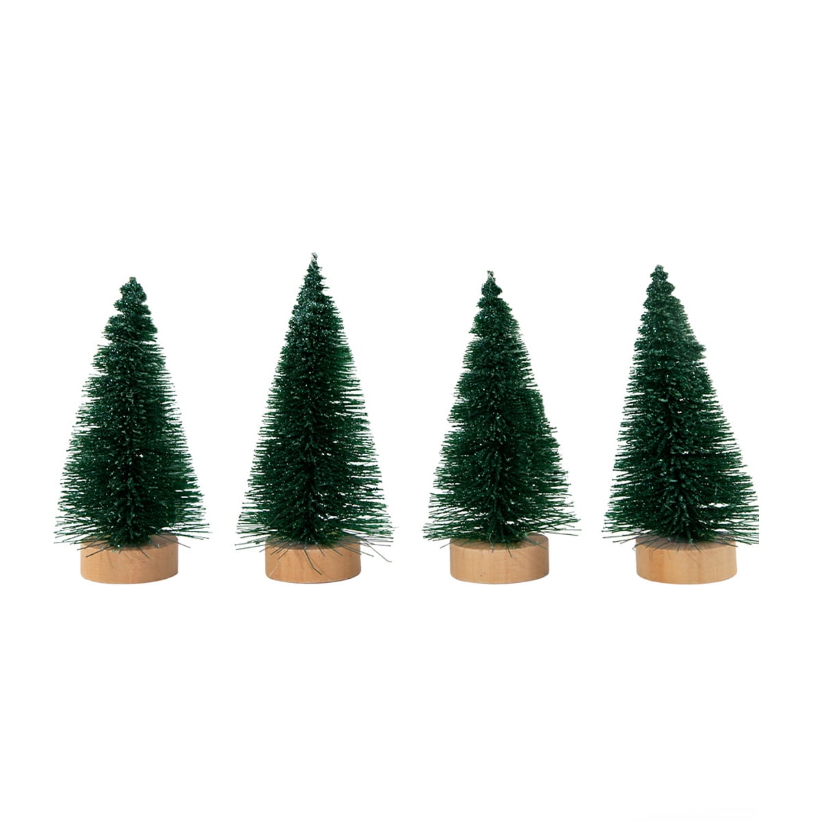Mini Christmas Trees for Christmas Decor, 4Pcs Artificial Christmas