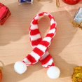 thumbnail image 1 of Mini Christmas Wool Scarf - Cute Decorative Accessory for Plush Dolls, Small Toys, Gift Wrapping or Holiday Displays, Soft and Festive Scarf Decoration for Christmas, B, 1 of 1