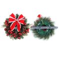 thumbnail image 1 of Mini Christmas Wreaths Small Hanging ，13Inch Christmas Tree Wreath Ornament, 1 of 5