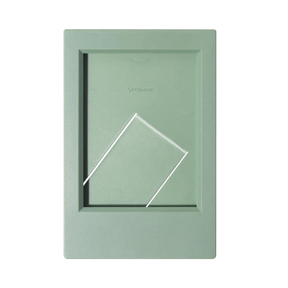 Mini Classic Vertical ABS+PP Photo Frame for 3-Inch Photos, Train Tickets, and Movie Tickets
