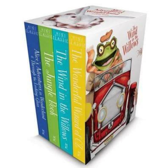 Mini Classics Boxed Set, Wind in the Willows; The Jungle Book; The Wonderful Wizard of Oz; Alice's (Paperback)