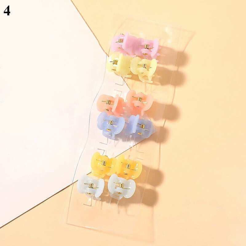 Mini Claw Clips Black Small Plastic Hair Claws Hairs Clips Hairs Clam