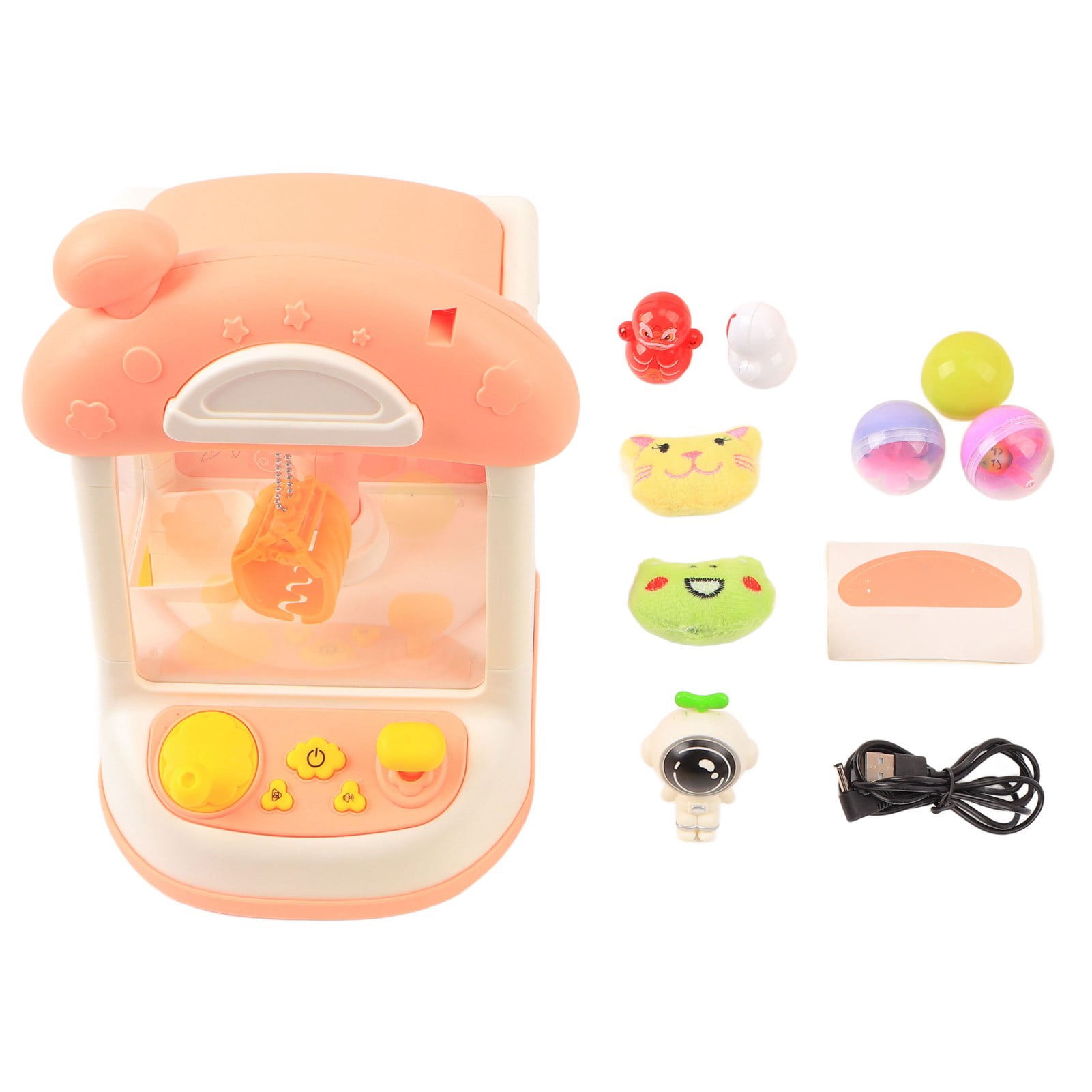 Mini Claw Machine Electric Arcade Games Grabber Toy Mini Doll Catching