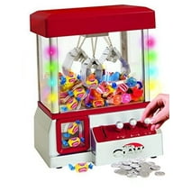 Mini Claw Machine For Kids, Red – Fill With Prizes and Candy