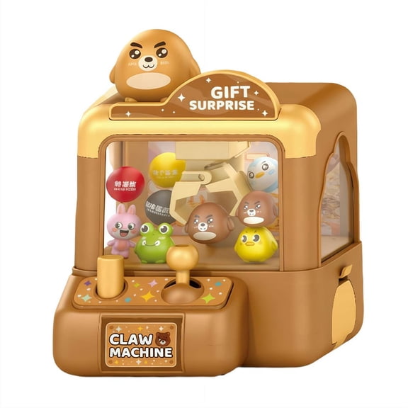 Mini Claw Machine for Kids - Vending Machines Toys, Electronic Arcade Game, Animal Theme Arcades Game Party Toy, Christmas & New Year Gifts for Boys Girls Age 3, Party Home Arcade Toy