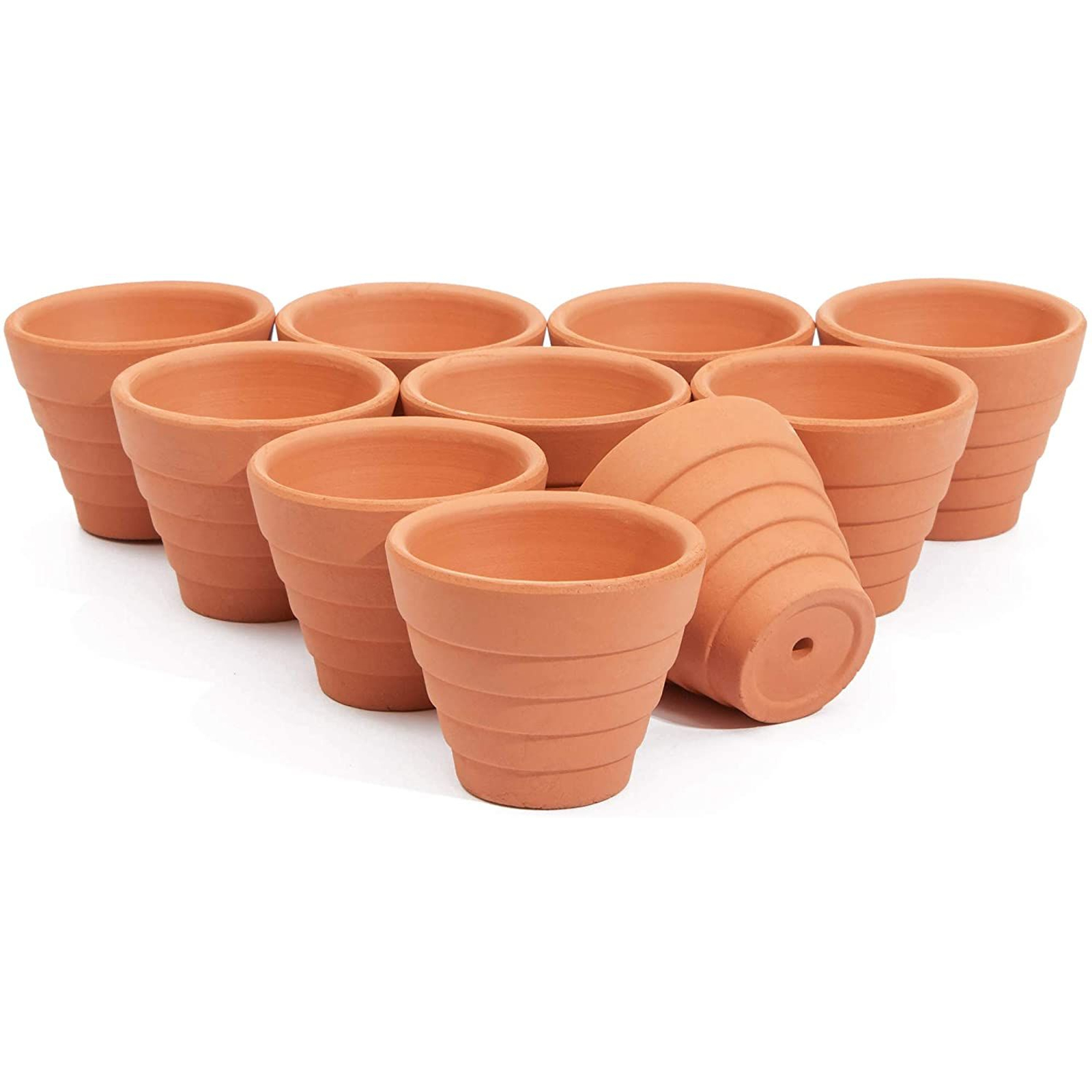 Mini Terra Cotta Pots, Pack of 12