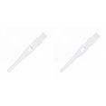 thumbnail image 1 of Mini Cleaning Brushes with Nylon Bristles, 4.3" Long – Precision Detail Cleaner for Razor, Nose Hair Trimmer, Mug Lids, Mosquito Lamp, and Small Crevices – Plastic Handle,White(W)-2pcs, 1 of 8
