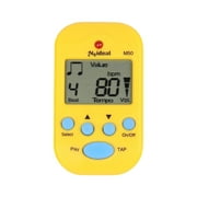 Mini Clip On Digital Metronome 30-280BPM LCD Display with 3.5mm Jack for Guitar Violin Piano Ukulele Musical Instrument