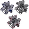 thumbnail image 1 of Mini Clips for Hair Vintage Hair Accessories Hair Barrettes for Thick Hair Alloy Claw Clips Clamp Hold for Hair Mini Metal Hair Claw Clips Women Hair Claw Hair Clips Hairpin Grip, 1 of 5