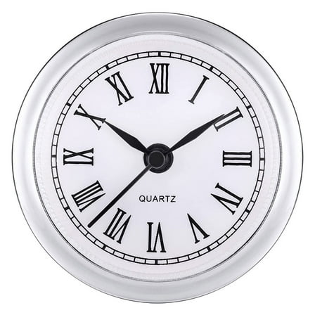 Mini Clock Insert 2.4 Inch 61mm Round Quartz Clock Fit-up Movement Miniature