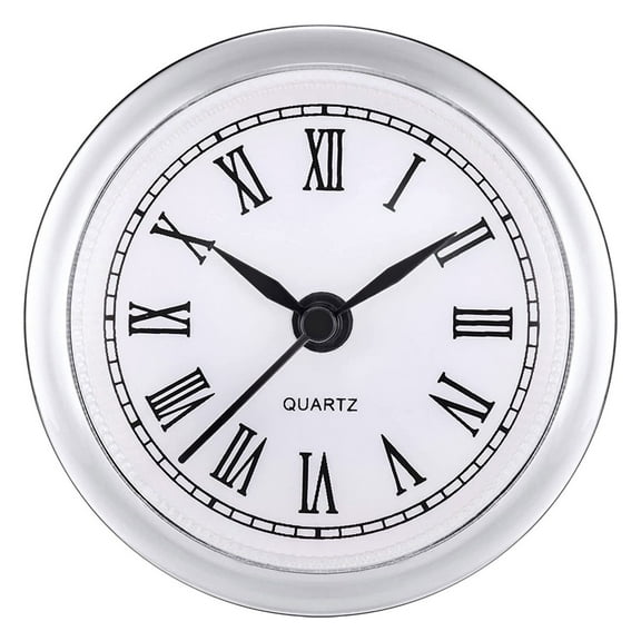 Mini Clock Insert 2.4 Inch 61mm Round Quartz Clock Fit-up Movement Miniature