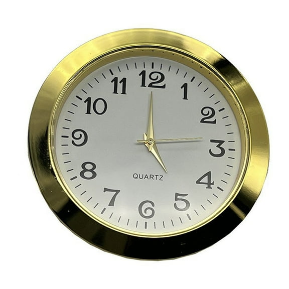 Mini Clock Insert Quartz Movement Round 55mm Round Quartz Clock Insert Arabic Numerals DIY Crafts For Home Decoration Clocks