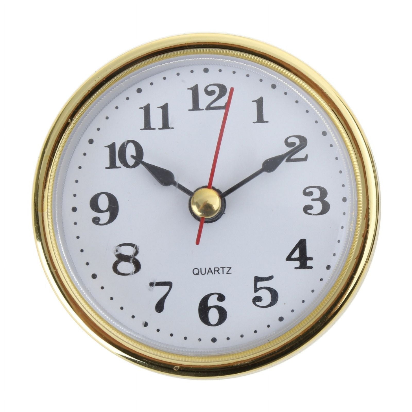 Mini Clock Insert Round Clocks Quartz Movement 21/2 65mm Diameter