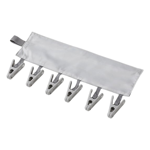 Mini Clothespins Travel Hangers Foldable Portable Clothes Hangers 6 Clips for Swimsuit Towel & Sock Drying Rack Cruise Dorms Travel – Travel Hanger Clips Cruise Ship Essentials Portable Folding