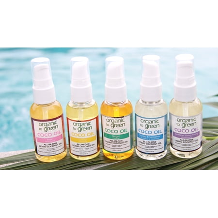 Mini Coco Oil Travel Kit With Jute Draw String Bag
