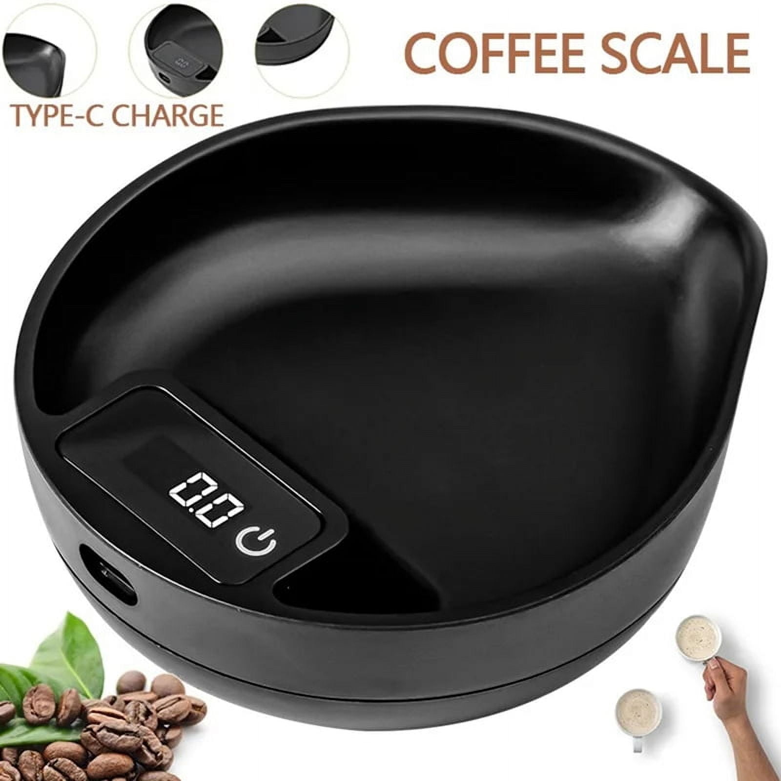 Mini Coffee Electronic Scale Espresso Weighing Display Tray