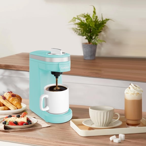 Mini Coffee Maker for K Capsule, Single Serve Coffee Maker for One Cup Americano, Lightweight Pod Coffee Machine,