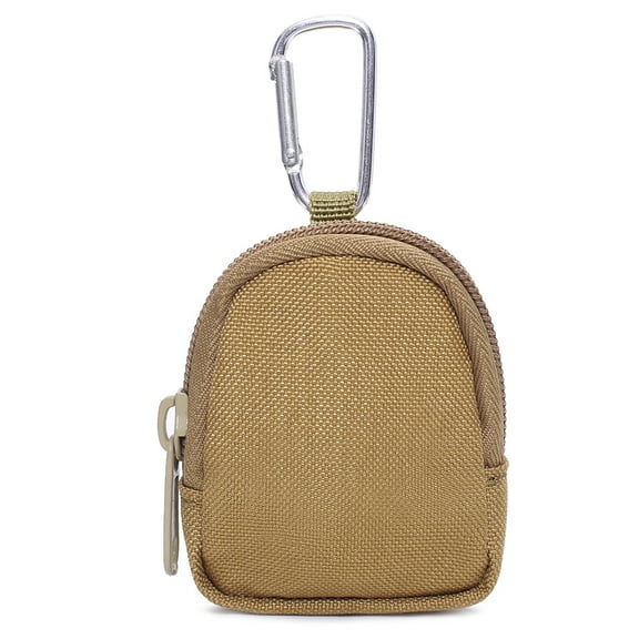 Mini Coin Purse Pocket Keychain Pouch EDC Tool Organizer Key Waist Case Earphone Pack Backpack Accessory Pouch