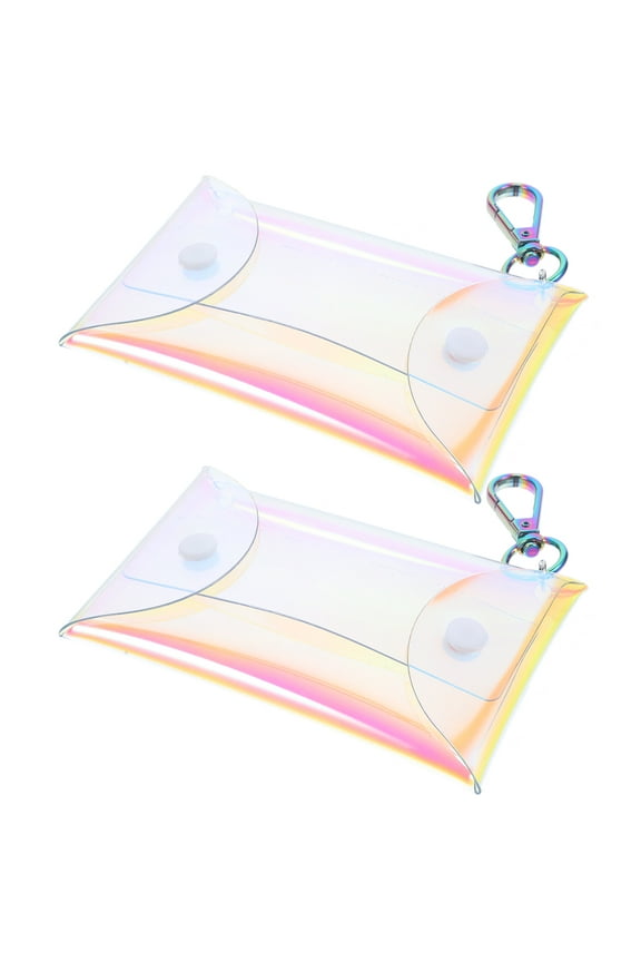 Mini Coin Purse Pocket Organizer Pouch Makeup Clear Bag Small Earphone Wallet Miss