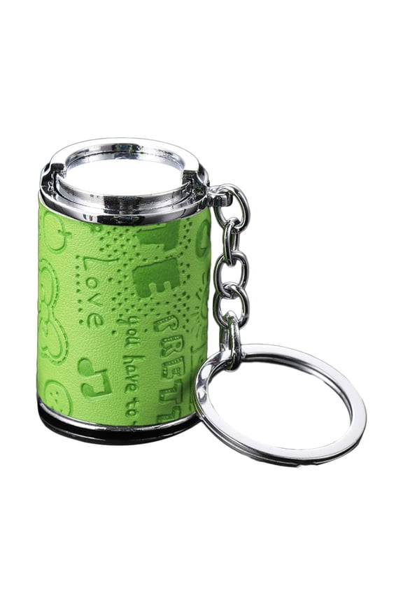Mini Coin Storage Keychain, 2-in-1 Portable Coin Holder, Loose Change Container with Secure Snap Closure, Pocket Coin Bank