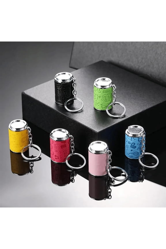 Mini Coin Storage Keychain, Mini Coin Bank Keychain for Quarters, 2-in-1 Portable coin Holder, with Secure Snap Closure
