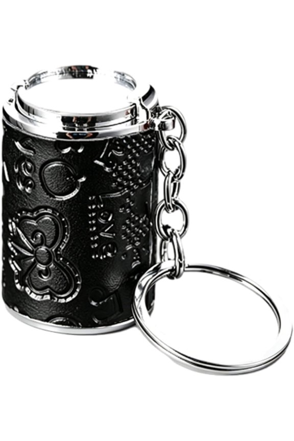 Mini Coin Storage Keychain,Press-type Design: One-Touch Quick Storage, Ideal for Personal Use & Gift