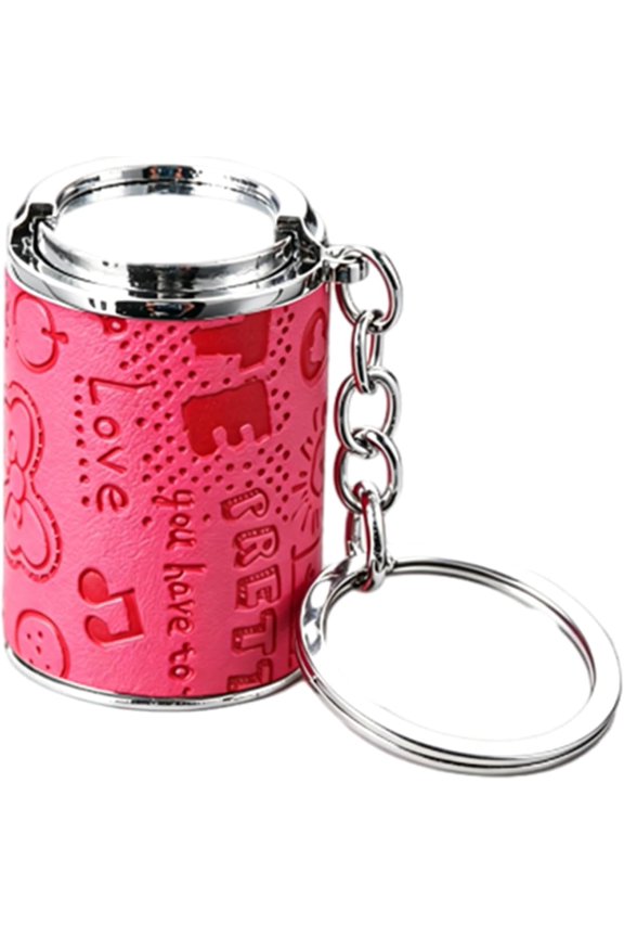 Mini Coin Storage Keychain,Press-type Design: One-Touch Quick Storage, Ideal for Personal Use & Gift