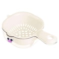 thumbnail image 1 of Mini Colander & Kitchen Fruit Basket, Dual-Layer Draining Basket with Handle, Plastic Vegetable Washer Drainer Bowl, Small Berry Tomato Grape Strainer for Kitchen Sink & Countertop Storage -LAILLSH, 1 of 9
