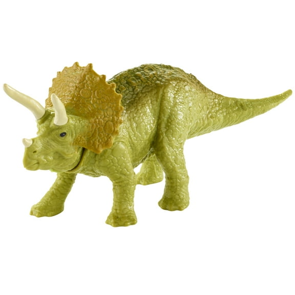 Mini Collectible Dinosaur Figure Inspired by Jurassic World - Green Triceratops Dinosaur Figure ~ Unopened Identified Blind Mystery Bag ~ Wave 8