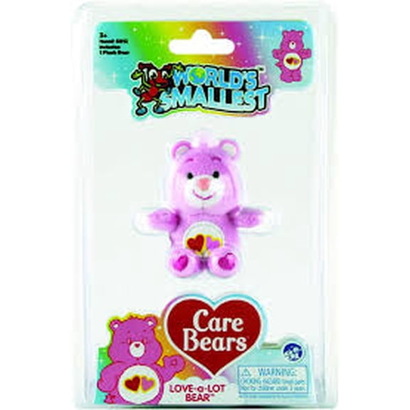 Mini Collectible Figure Tiny Pink Bear with Display Packaging