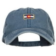 thumbnail image 1 of Mini Colorado Flag Embroidered Washed Cap - Navy OSFM, 1 of 5